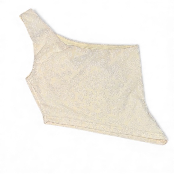 Princess Polly Toomba One Shoulder Ivory Lace Top, women’s size 2 NWT - Picture 7 of 12